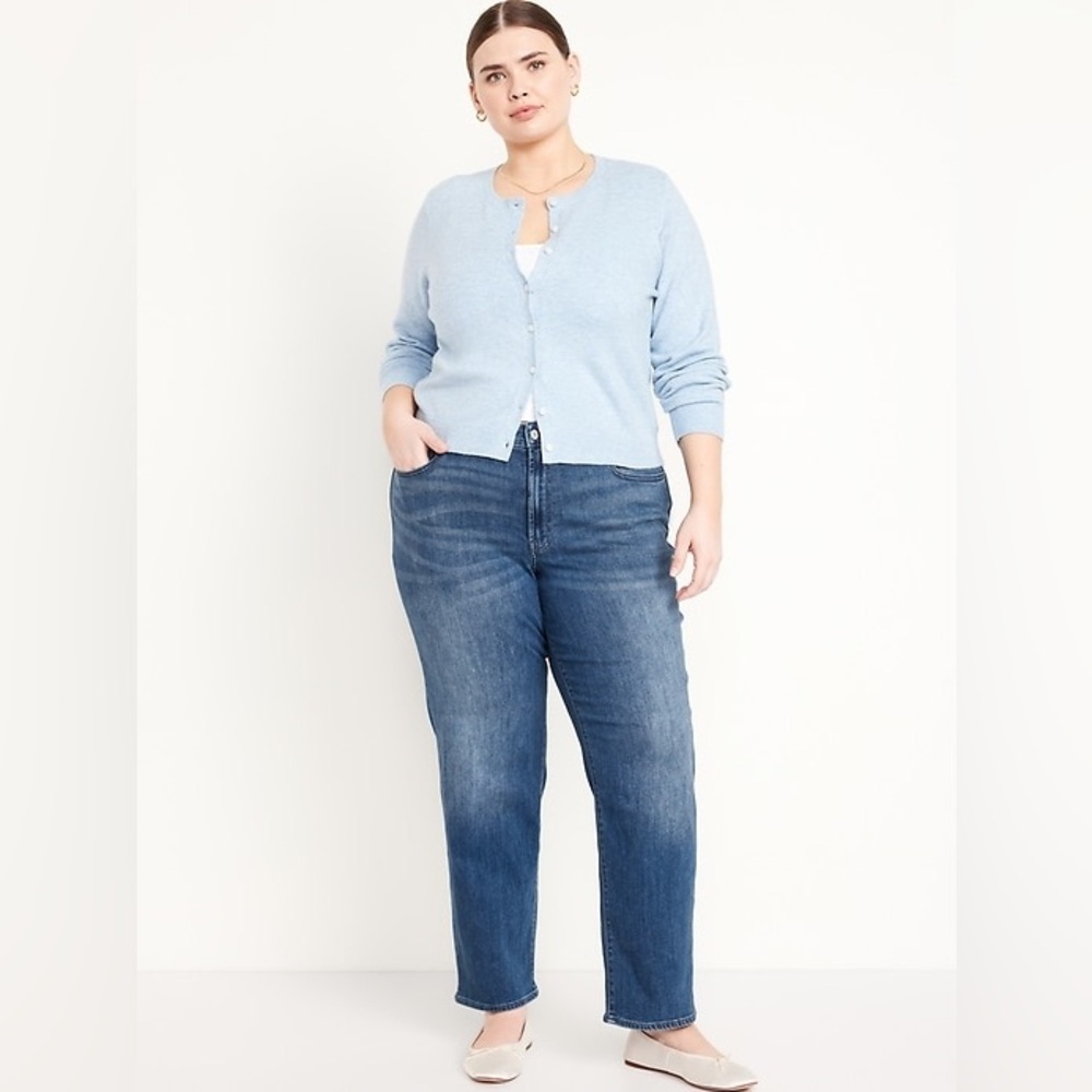 Old Navy High-Waisted Wow Loose Jeans Size 24